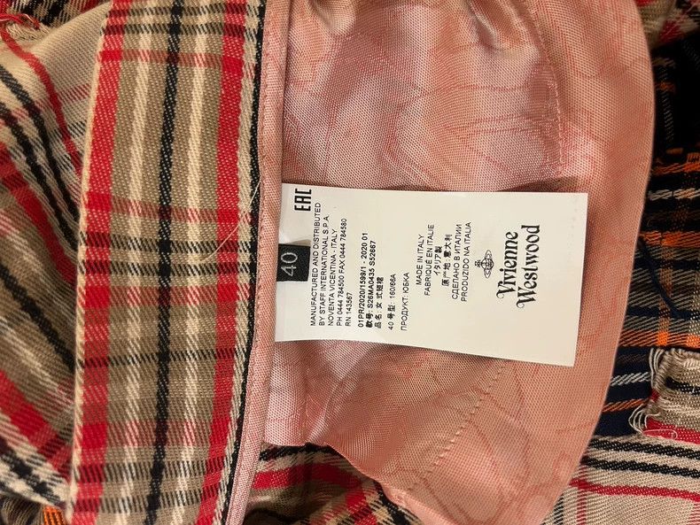 Vivienne Westwood Vivienne Westwood Plaid Blazer Skirt Set - dmc Size US 30 / EU 46 - 8 Thumbnail