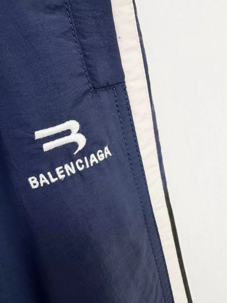 Balenciaga Balenciaga Blue Track Pants with Stripes - dmc Size US 30 / EU 46 - 2 Thumbnail