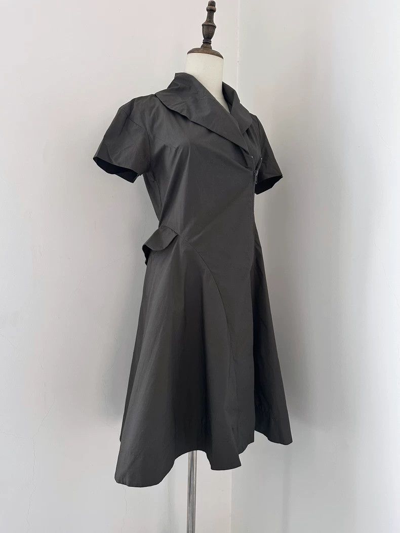 Vivienne Westwood Vivienne Westwood Gray Zip Dress - dmc Size US 30 / EU 46 - 3 Thumbnail