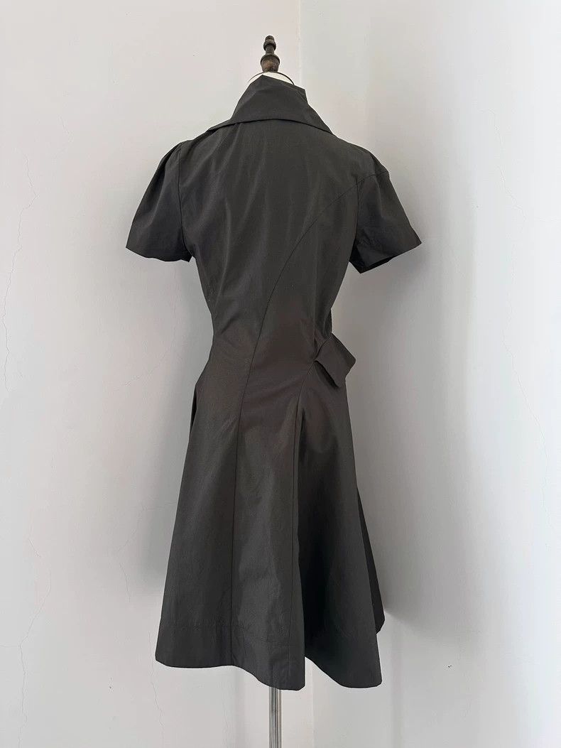 Vivienne Westwood Vivienne Westwood Gray Zip Dress - dmc Size US 30 / EU 46 - 4 Thumbnail