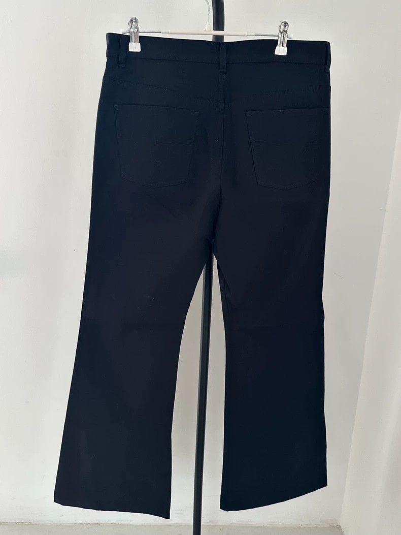 Balenciaga Balenciaga Slim Fit Flared Black Trousers - dmc Size US 30 / EU 46 - 2 Thumbnail