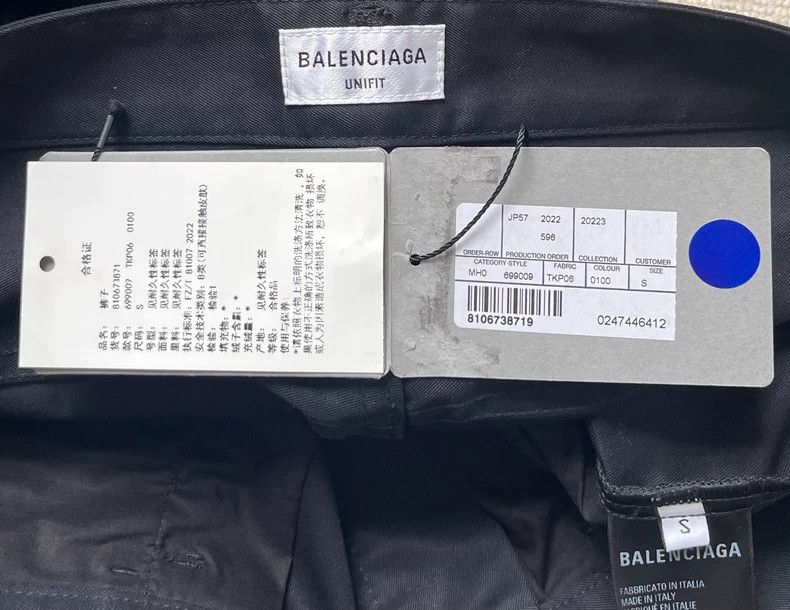 Balenciaga Balenciaga Slim Fit Flared Black Trousers - dmc Size US 30 / EU 46 - 3 Thumbnail