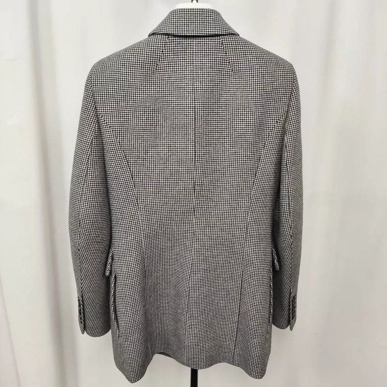 Balenciaga Balenciaga Houndstooth Wool Blazer - dmc Size US S / EU 44-46 / 1 - 2 Thumbnail
