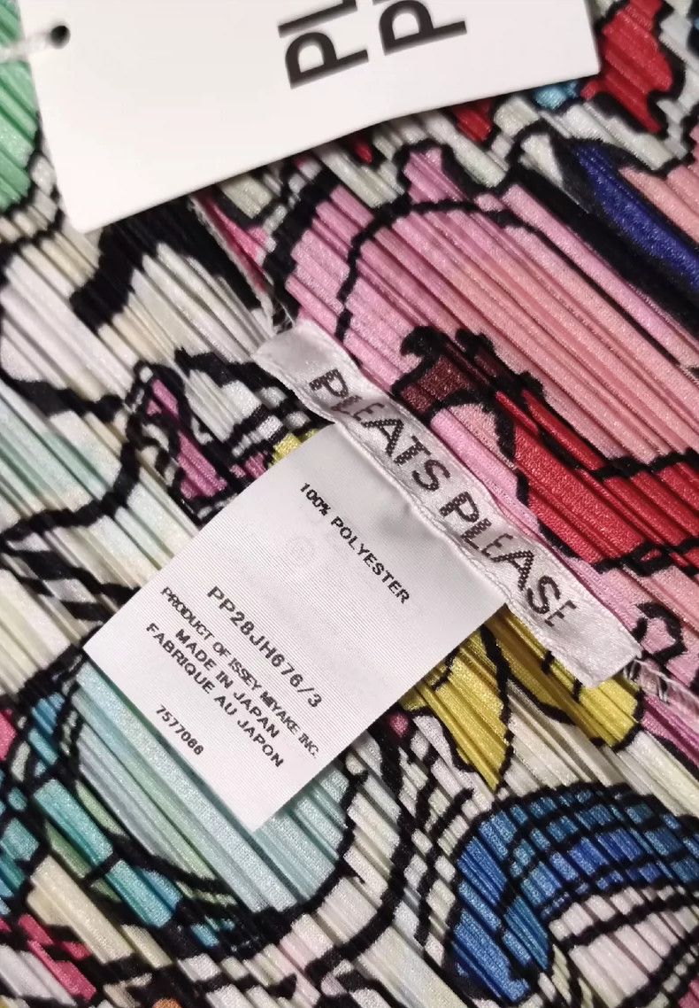 Issey Miyake Issey Miyake Colorful Beethoven Print Dress - dmc Size US 30 / EU 46 - 3 Thumbnail