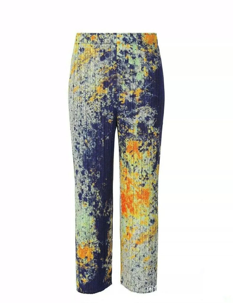 Issey Miyake Issey Miyake Pleated Straight-Leg Trousers - dmc Size US 32 / EU 48 - 3 Thumbnail