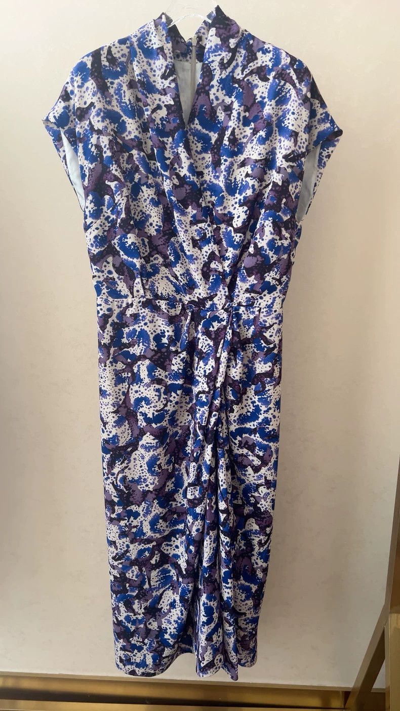 Dries Van Noten Dries Van Noten 25SS Printed Dress - dmc Size US 30 / EU 46 - 3 Thumbnail