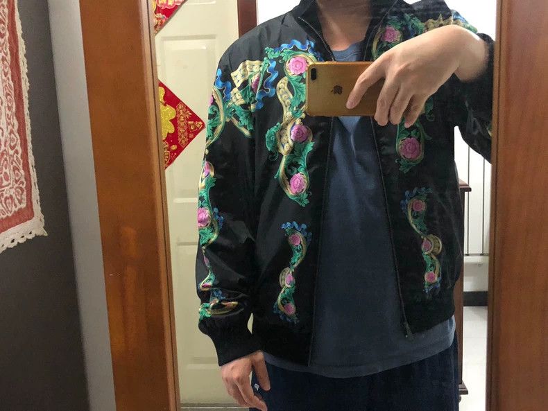 Versace Versace Double-Sided Floral Jacket - dmc Size US XXL / EU 58 / 5 - 6 Thumbnail