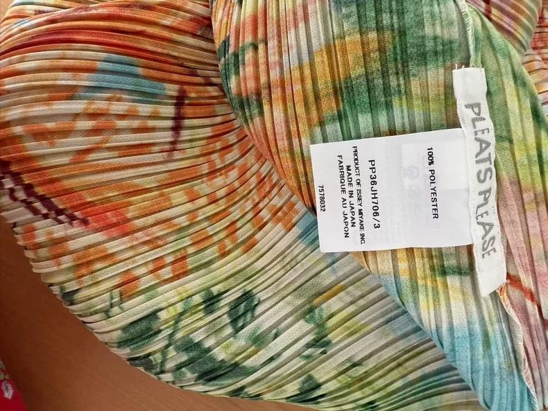 Issey Miyake Issey Miyake Tropical Rainforest Dress - dmc Size US 30 / EU 46 - 2 Thumbnail