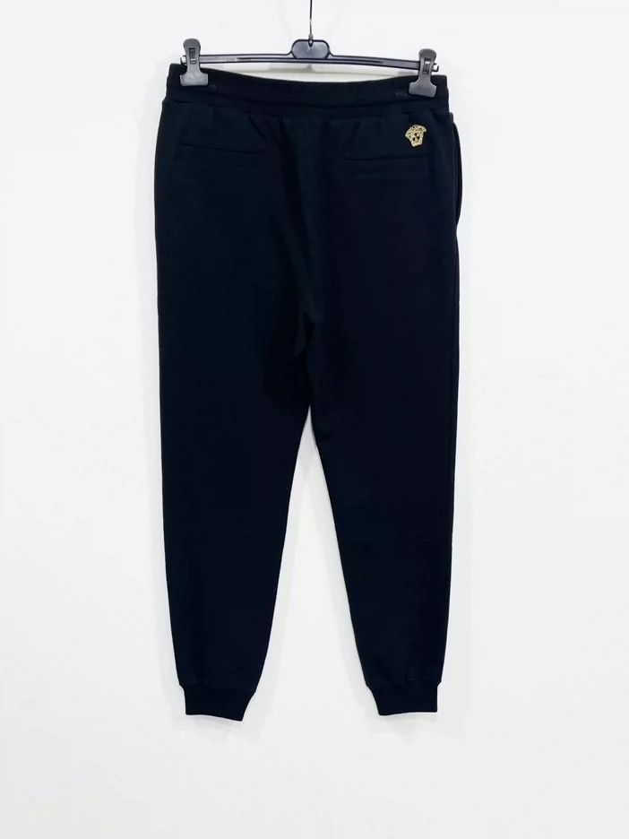 Versace VERSACE Men's Black Medusa Embroidered Sweatpants - dmc Size US 34 / EU 50 - 3 Thumbnail