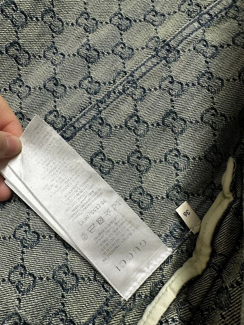 Gucci Gucci Monogram Denim Jacket - dmc Size US M / EU 48-50 / 2 - 4 Thumbnail