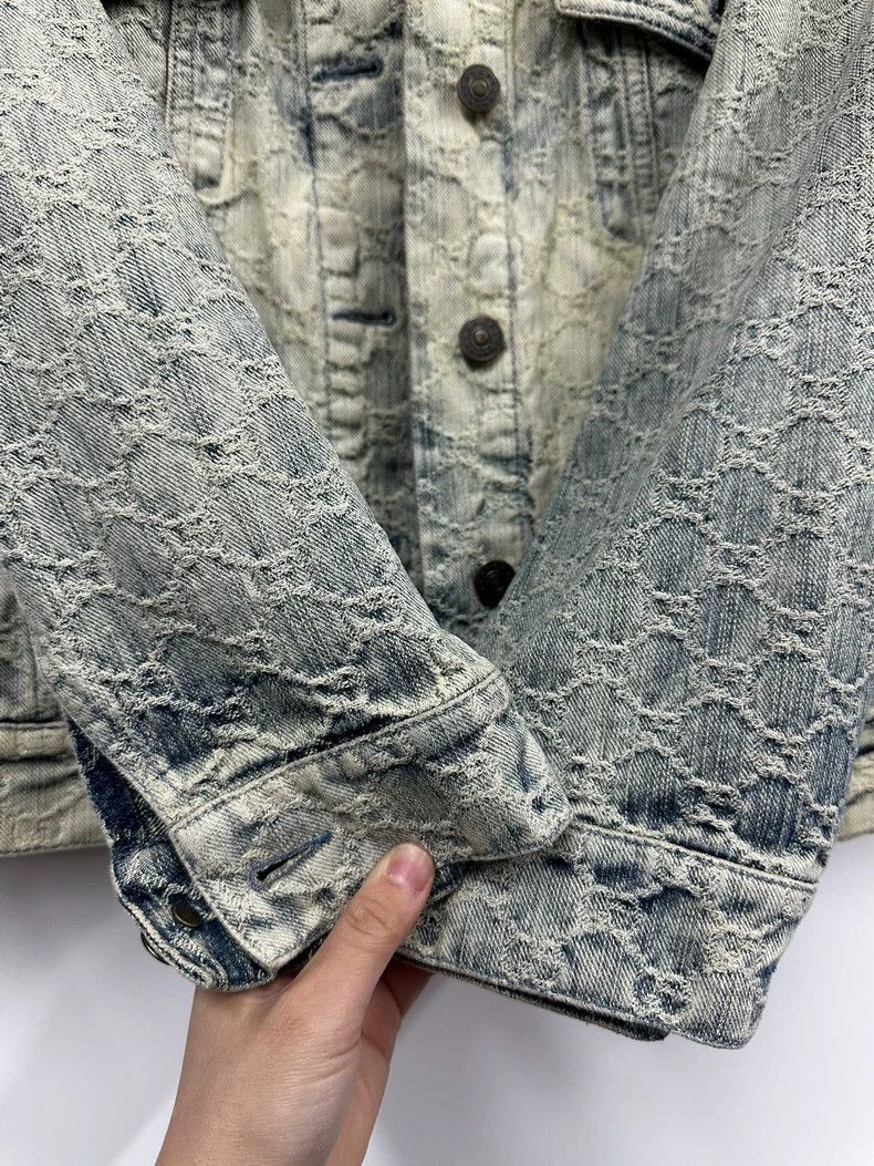Gucci Gucci Monogram Denim Jacket - dmc Size US M / EU 48-50 / 2 - 5 Thumbnail