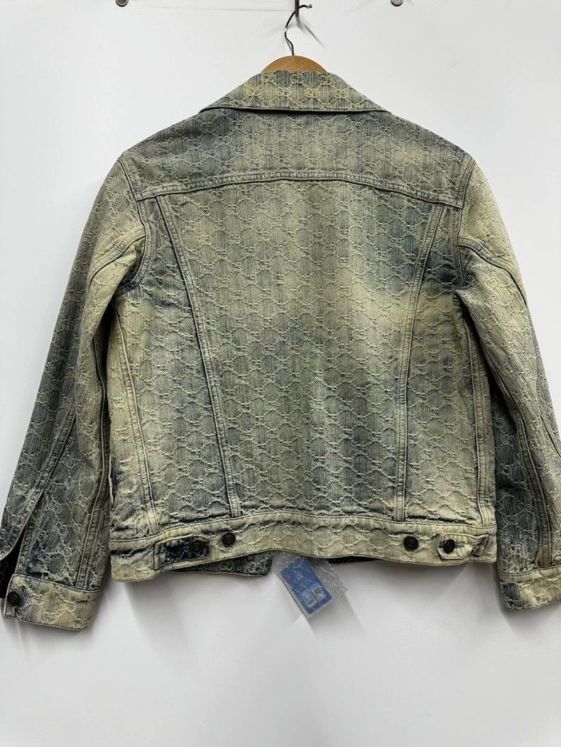 Gucci Gucci Monogram Denim Jacket - dmc Size US M / EU 48-50 / 2 - 2 Thumbnail