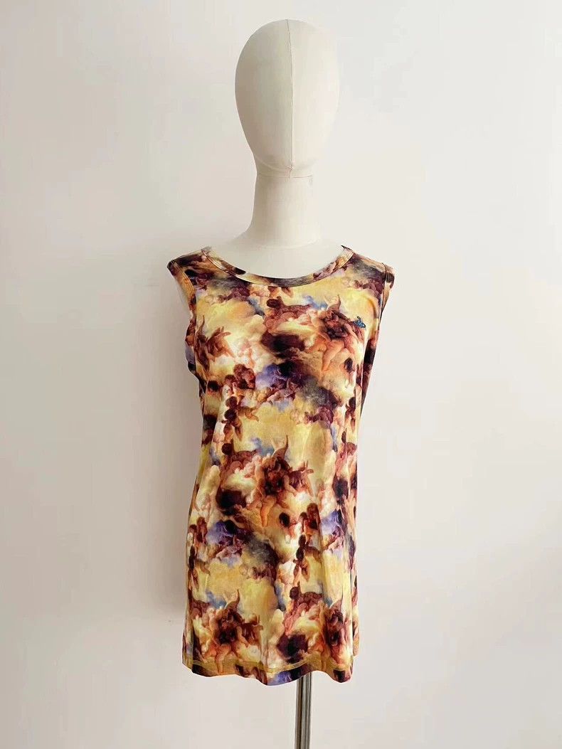 Vivienne Westwood Vivienne Westwood Angel Print Tank Top - dmc Size US M / EU 48-50 / 2 - 7 Thumbnail