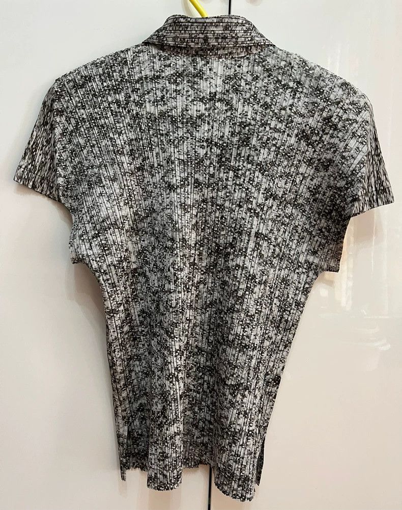 Issey Miyake Issey Miyake PP Thick Denim Short-Sleeve Top - dmc Size US M / EU 48-50 / 2 - 4 Thumbnail