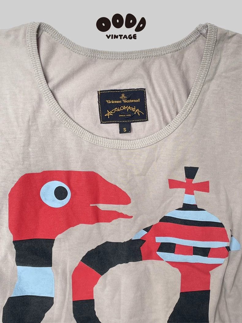 Vivienne Westwood Vivienne Westwood Anglomania Snake T-shirt - dmc Size US M / EU 48-50 / 2 - 3 Thumbnail