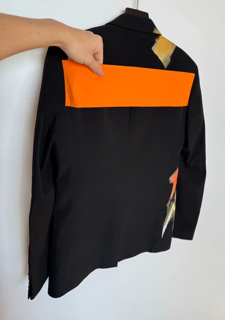 Givenchy Givenchy Runway Hand-Painted Wool Blazer - dmc Size US L / EU 52-54 / 3 - 6 Thumbnail