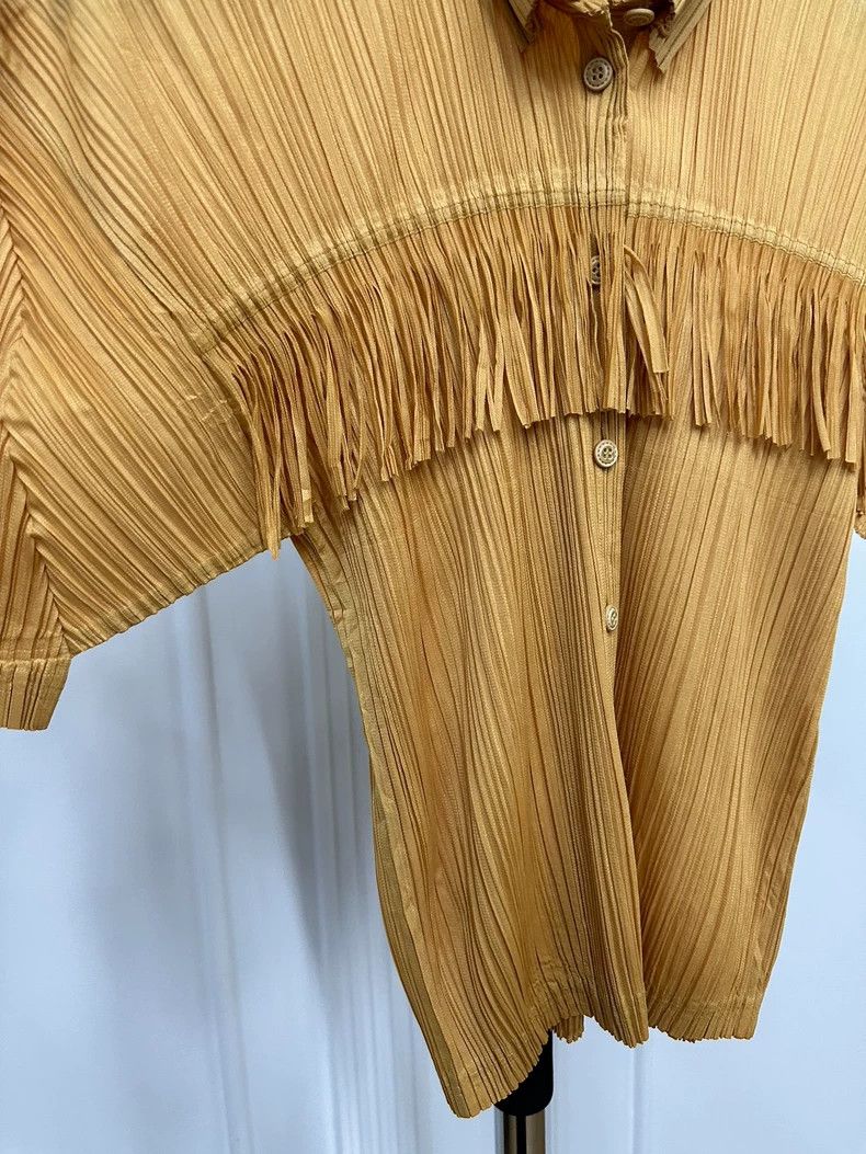 Issey Miyake Pleats Please Issey Miyake Fringe Jacket - dmc Size US M / EU 48-50 / 2 - 4 Thumbnail