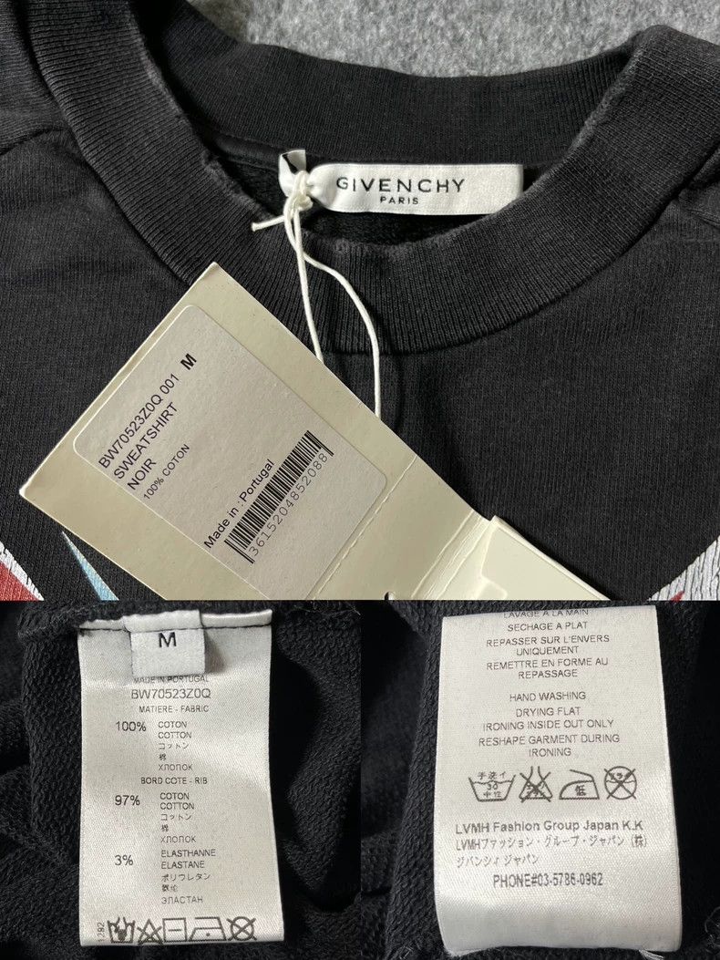 Givenchy Givenchy Eagle Lightning Print Sweatshirt - dmc Size US M / EU 48-50 / 2 - 6 Thumbnail