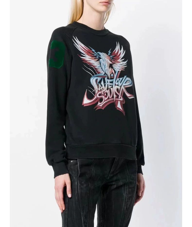 Givenchy Givenchy Eagle Lightning Print Sweatshirt - dmc Size US M / EU 48-50 / 2 - 8 Thumbnail