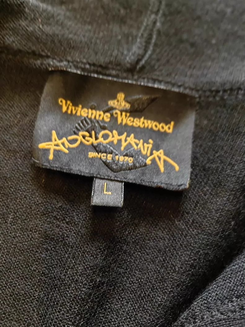Vivienne Westwood Vivienne Westwood Knit Hooded Cardigan - dmc Size US L / EU 52-54 / 3 - 4 Thumbnail