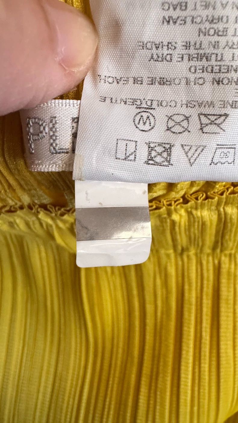 Issey Miyake Issey Miyake Pleated Yellow Skirt - dmc Size US 30 / EU 46 - 3 Thumbnail