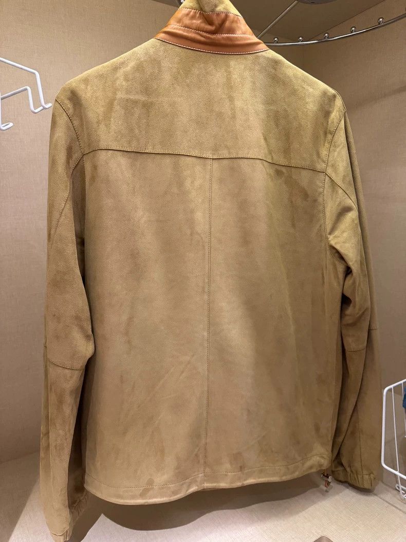 Loewe Loewe Suede Leather Classic Jacket - dmc Size US S / EU 44-46 / 1 - 2 Thumbnail