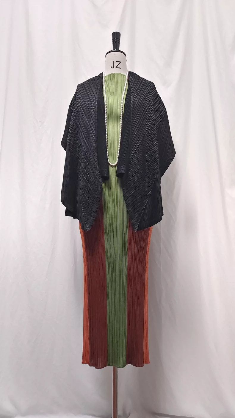 Issey Miyake Issey Miyake Black Asymmetrical Coat - dmc Size US M / EU 48-50 / 2 - 3 Thumbnail