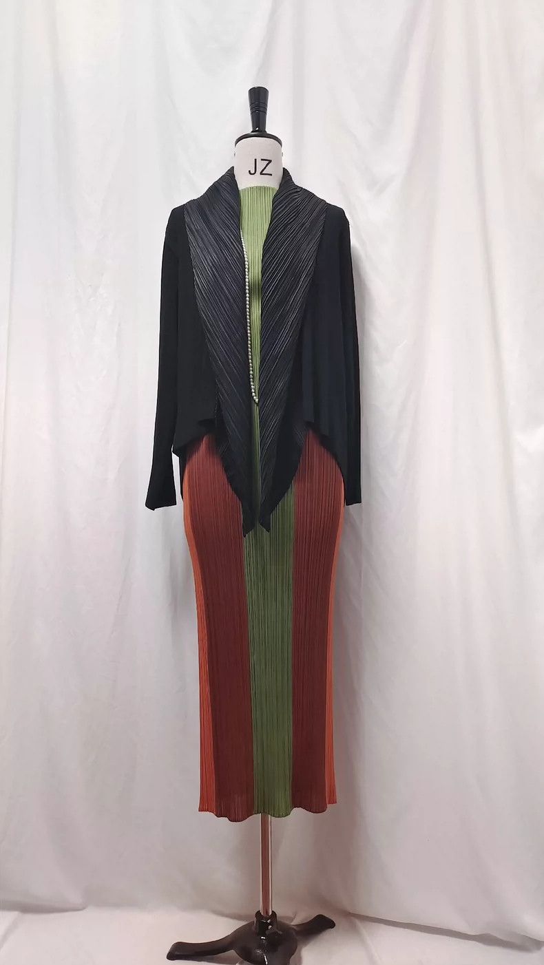 Issey Miyake Issey Miyake Black Asymmetrical Coat - dmc Size US M / EU 48-50 / 2 - 5 Thumbnail