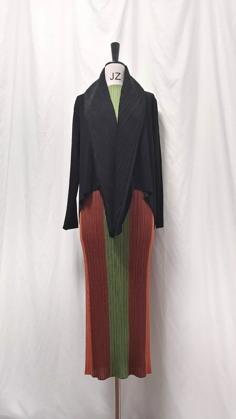 Issey Miyake Issey Miyake Black Asymmetrical Coat - dmc Size US M / EU 48-50 / 2 - 4 Thumbnail