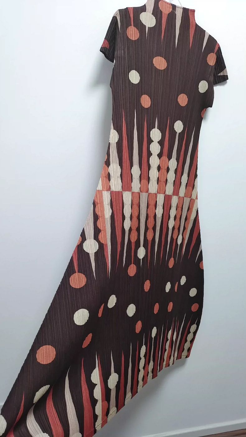 Issey Miyake Issey Miyake PP Vintage Polka Dot Dress - dmc Size US 30 / EU 46 - 3 Thumbnail
