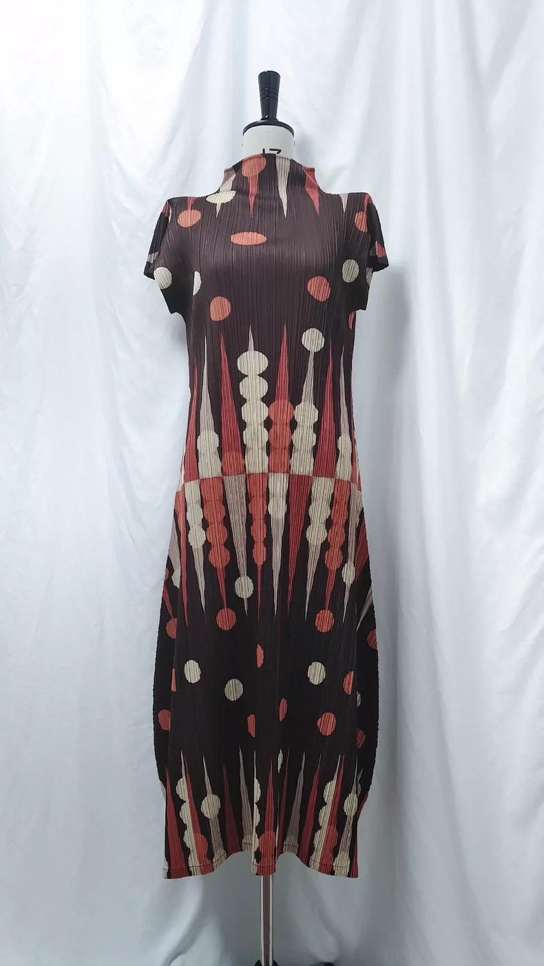 Issey Miyake Issey Miyake PP Vintage Polka Dot Dress - dmc Size US 30 / EU 46 - 5 Thumbnail