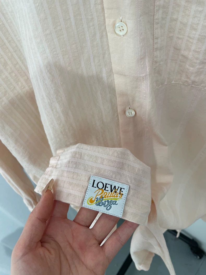 Loewe Loewe Beige Long Sleeve Shirt - dmc Size US M / EU 48-50 / 2 - 4 Thumbnail