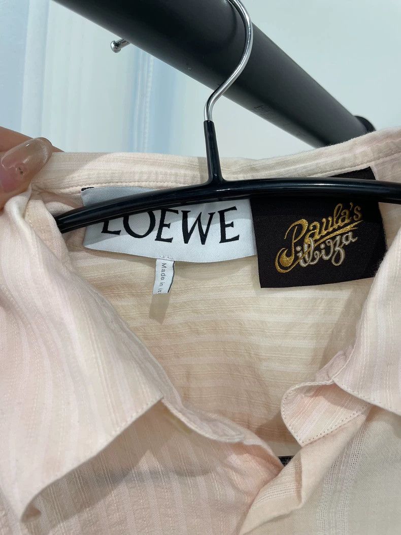 Loewe Loewe Beige Long Sleeve Shirt - dmc Size US M / EU 48-50 / 2 - 3 Thumbnail