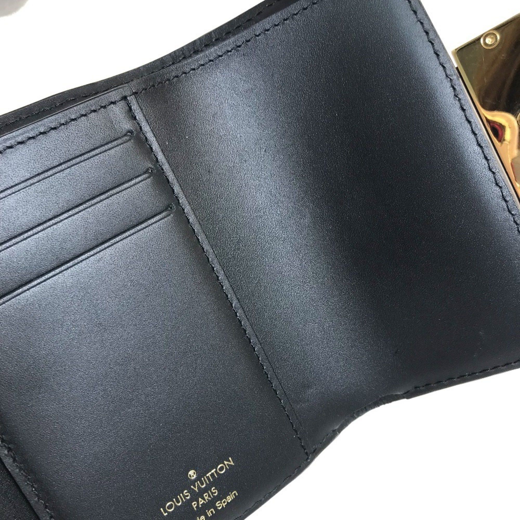 Louis Vuitton LOUIS VUITTON M68725 Monogram Reverse Portefeuille Dauphine Compact Trifold Wallet in Canvas, Brown, Women's Size ONE SIZE - 10 Thumbnail