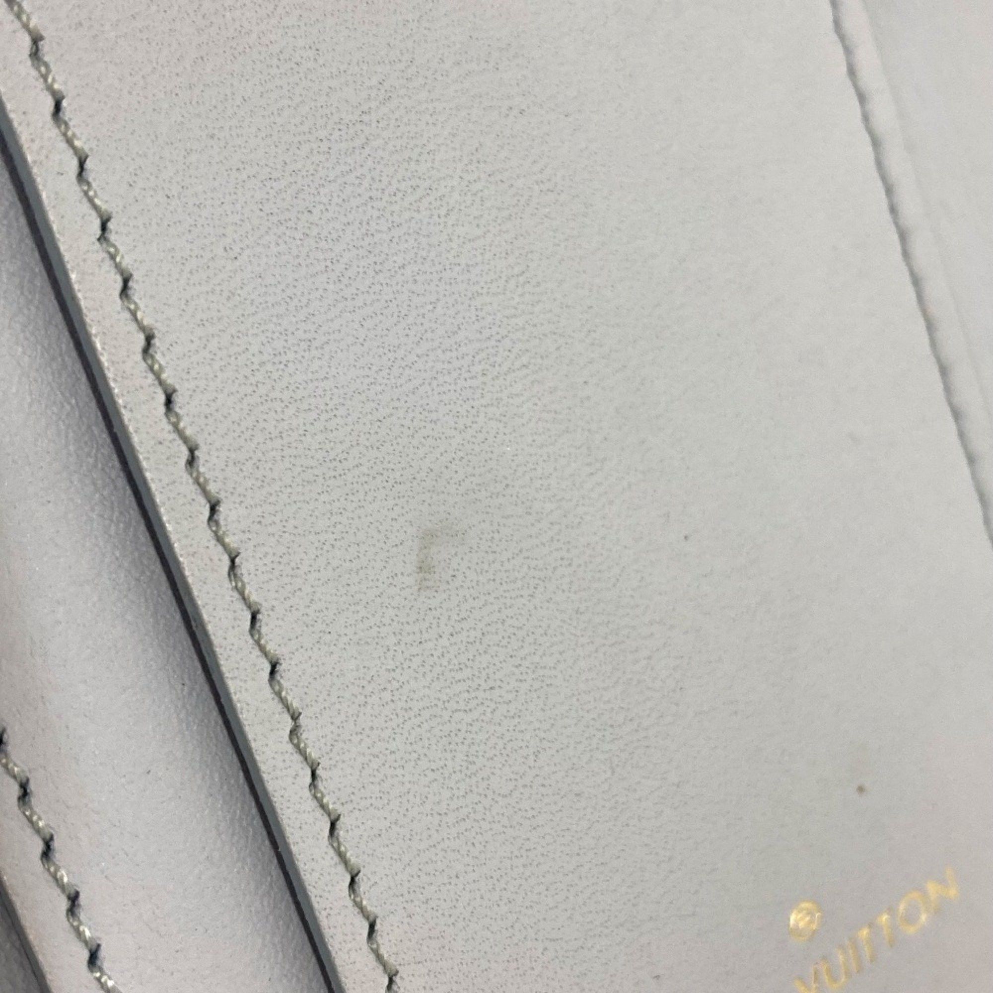 Louis Vuitton LOUIS VUITTON M69061 Japan-exclusive Portefeuille Capucines XS Compact Tri-fold Wallet in Taurillon Leather, Women's, Blue Olympus Size ONE SIZE - 12 Thumbnail