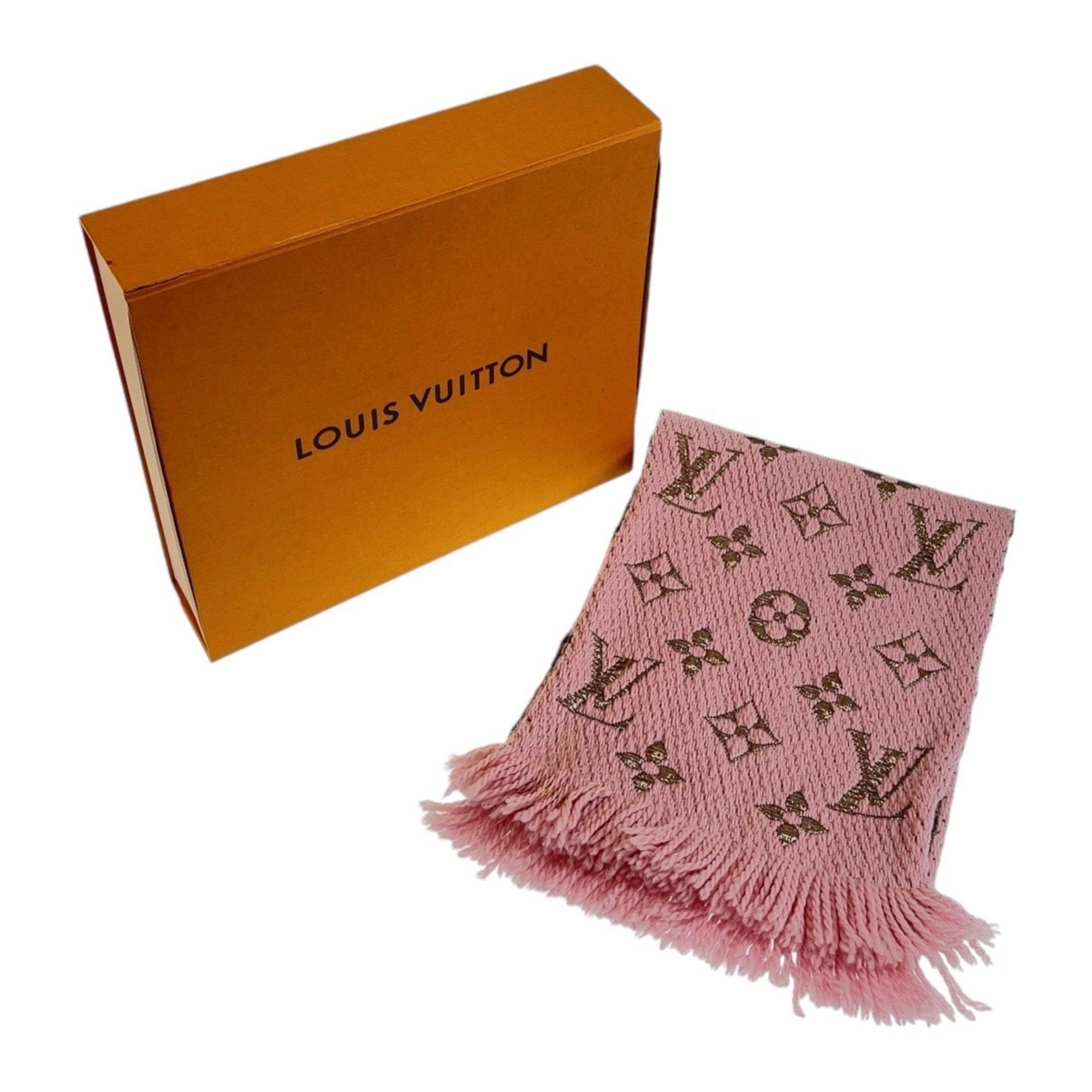 Scarves Echarpe Louis Vuitton Rose LOUIS VUITTON Monogram