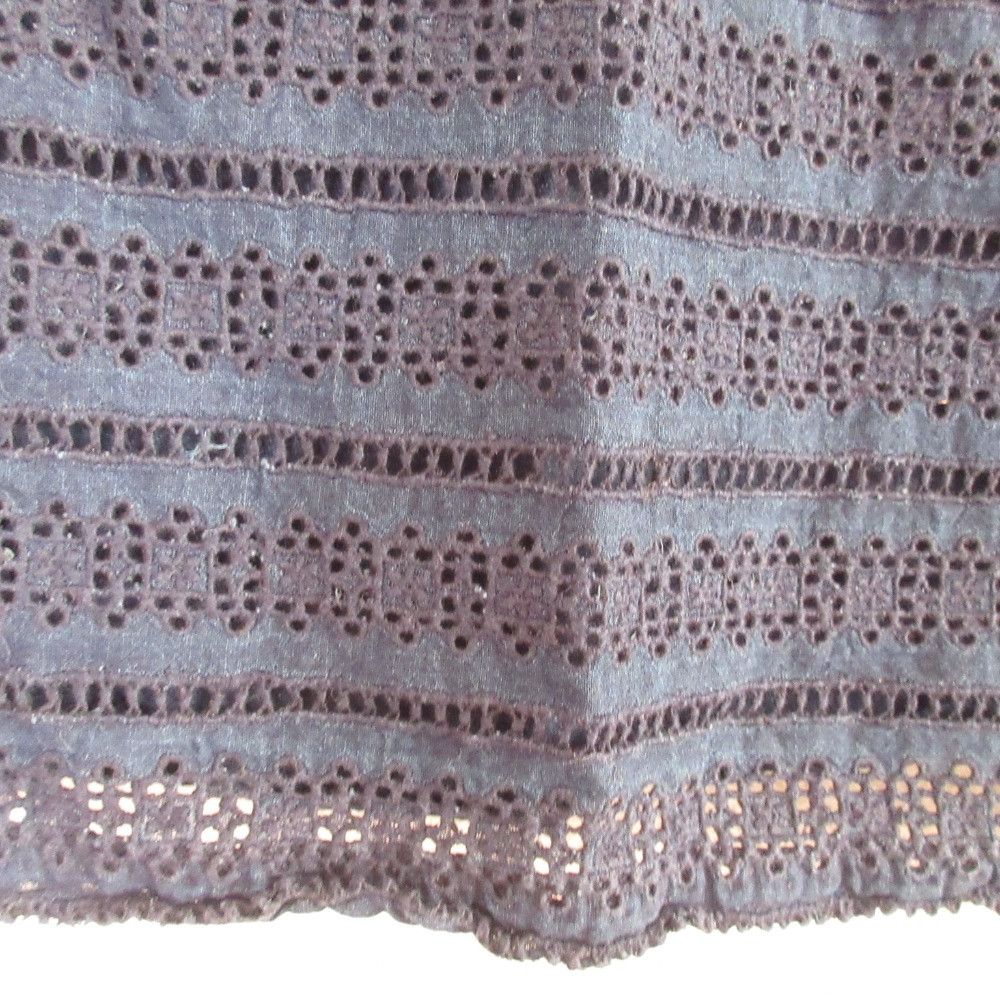 Other Other 45R Indigo Lace Tenjiku Sleeveless Pullover Cotton Tops Size ONE SIZE - 5 Thumbnail