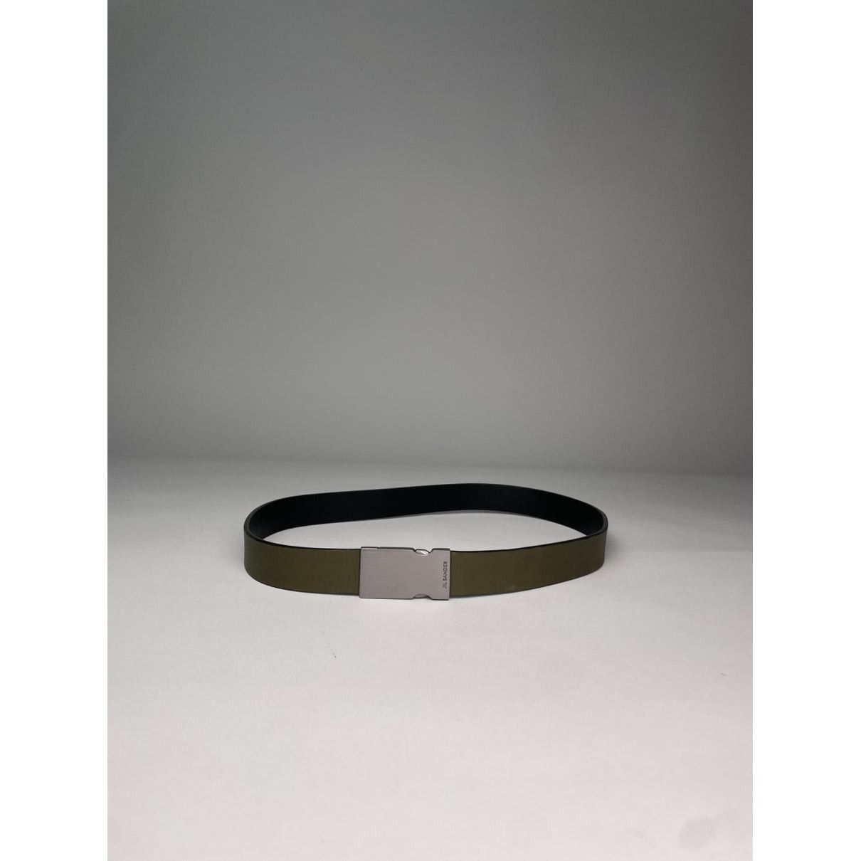 Jil Sander Khaki Leather Belt Size ONE SIZE - 5 Thumbnail