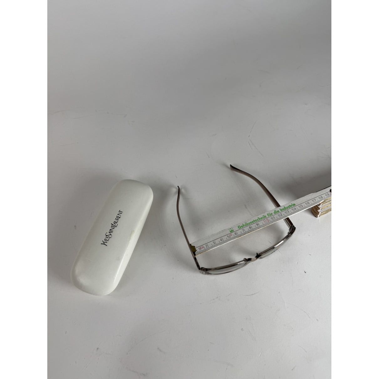 Other Saint Laurent Silver Plastic Sunglasses Size ONE SIZE - 2 Thumbnail