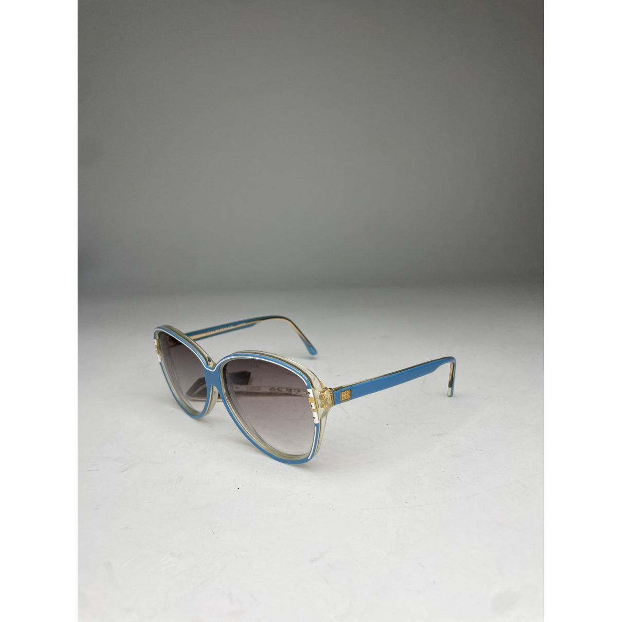 Balenciaga Blue Plastic Sunglasses Size ONE SIZE - 5 Thumbnail