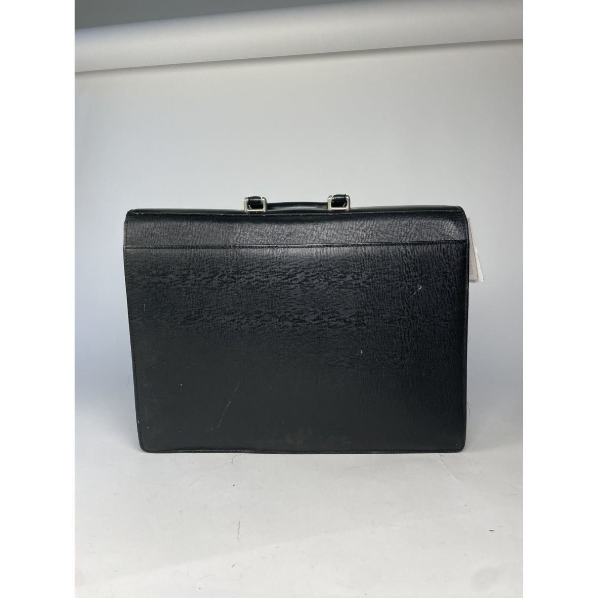 Pierre Cardin Black Leather Handbag Size ONE SIZE - 5 Thumbnail