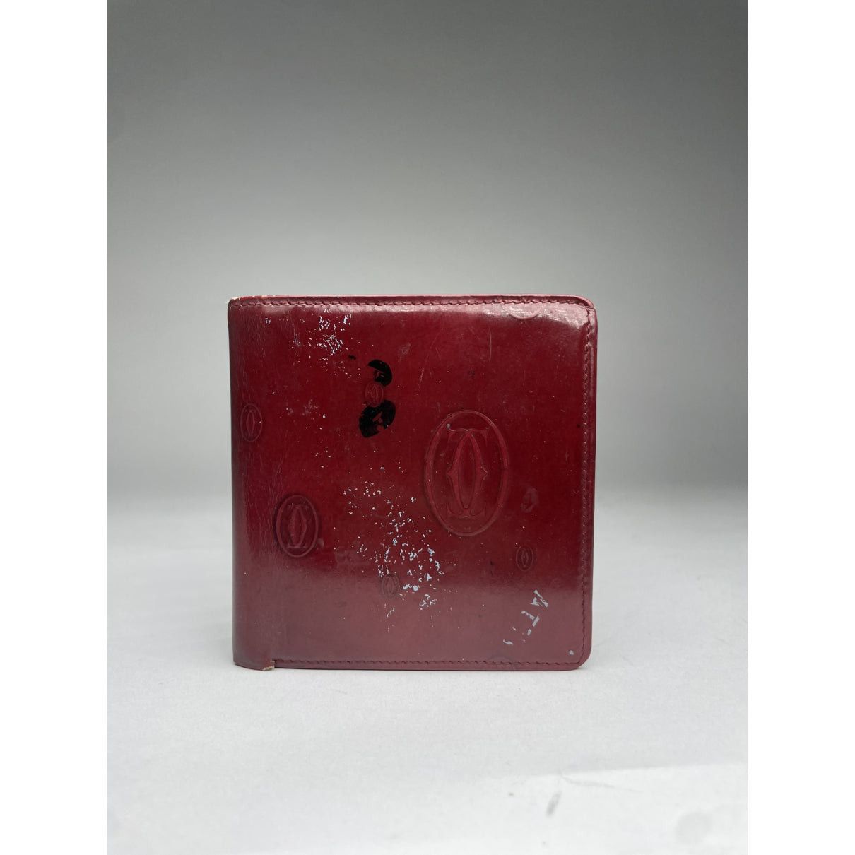 Cartier Burgundy Patent Leather Purse Size ONE SIZE - 3 Thumbnail