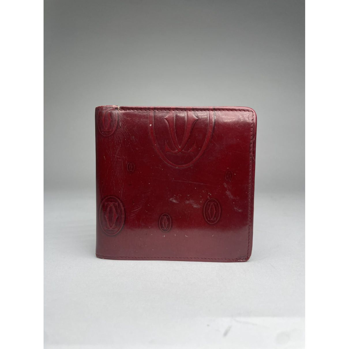 Cartier Burgundy Patent Leather Purse Size ONE SIZE - 2 Thumbnail