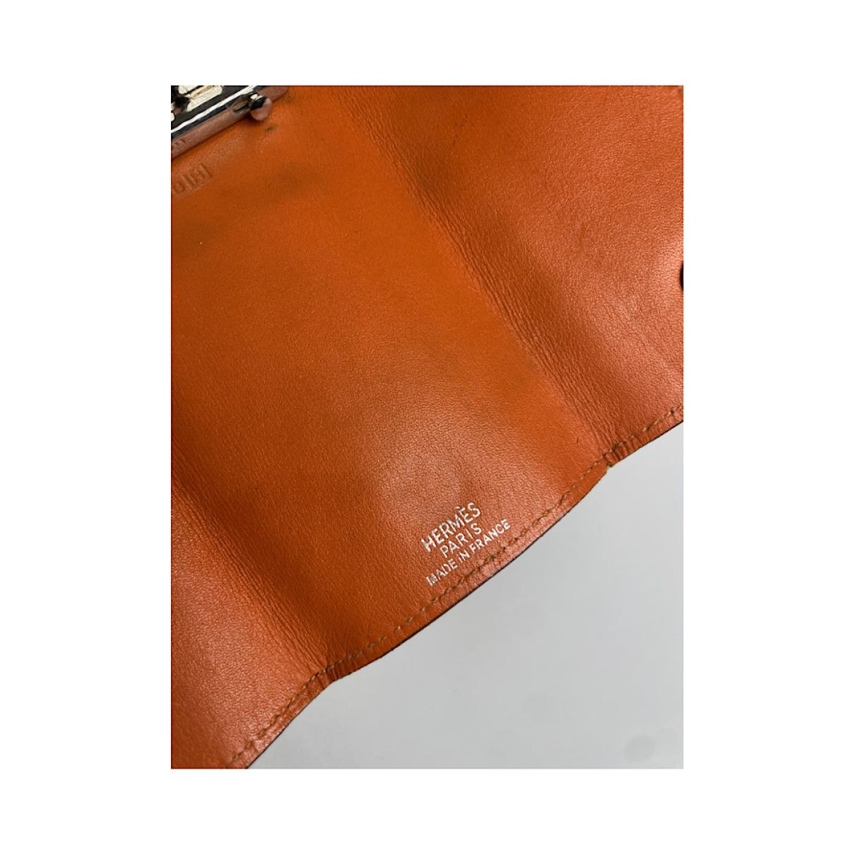 Other Hermès Orange Leather Purse Size ONE SIZE - 5 Thumbnail