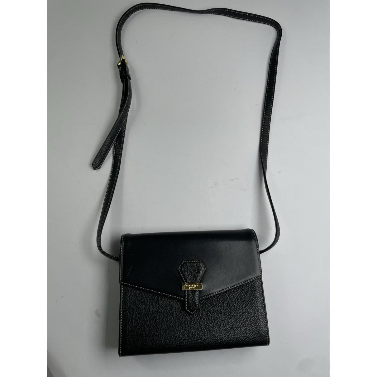 Courreges Courrèges Black Leather Handbag Size ONE SIZE - 2 Thumbnail
