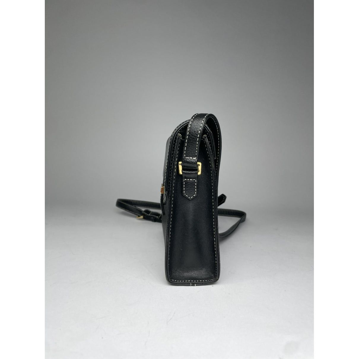 Courreges Courrèges Black Leather Handbag Size ONE SIZE - 5 Thumbnail