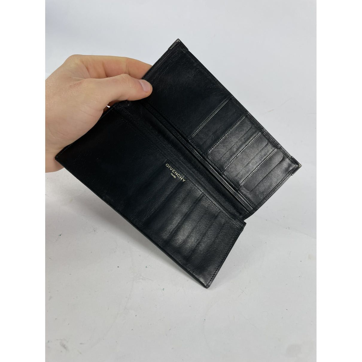 Givenchy GV Black Leather Purse Size ONE SIZE - 3 Thumbnail