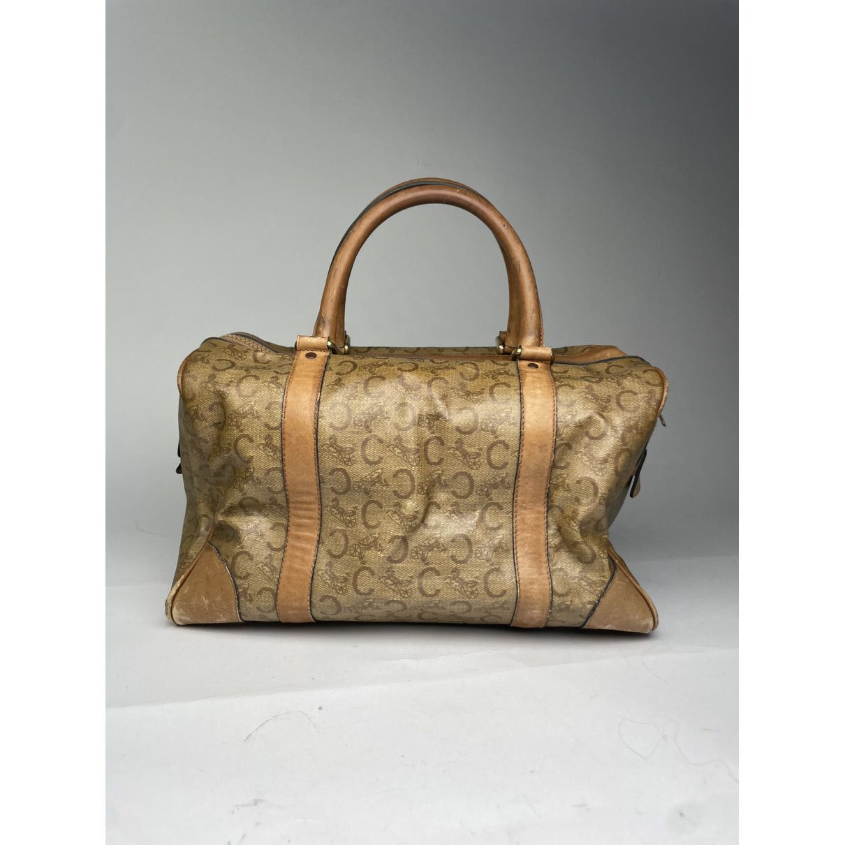 Celine SAC SEAU Gold Leather Handbag Size ONE SIZE - 3 Thumbnail