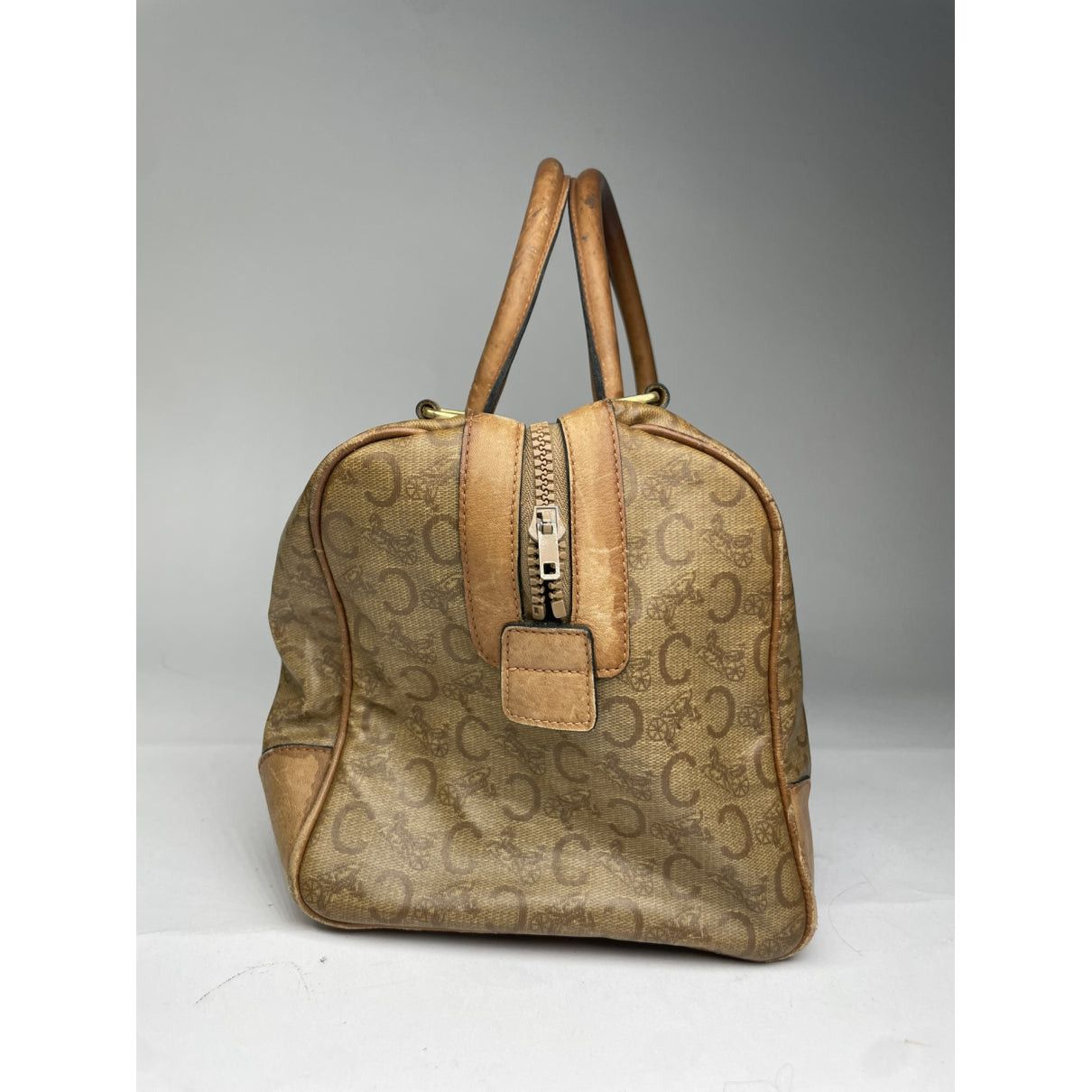 Celine SAC SEAU Gold Leather Handbag Size ONE SIZE - 2 Thumbnail