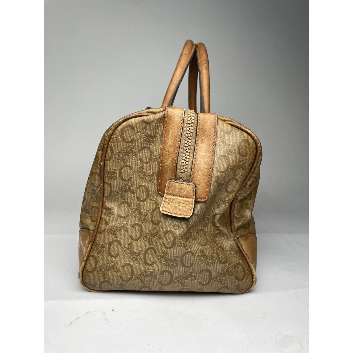Celine SAC SEAU Gold Leather Handbag Size ONE SIZE - 4 Thumbnail